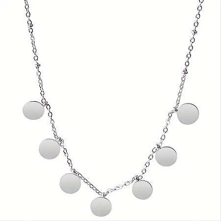 Colar Mini Medalhinhas | Aço Premium