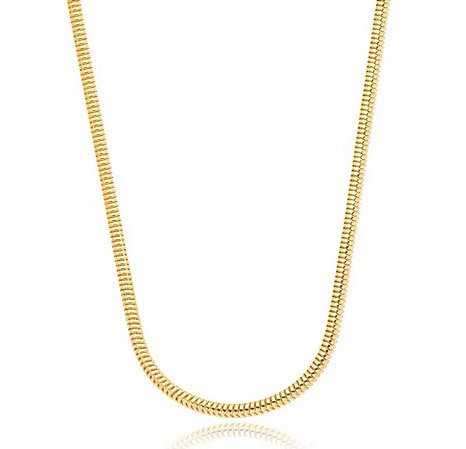 Colar Rabo de Rato 4mm | Dourado