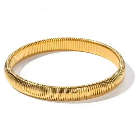 Pulseira Flex Snake 8mm | Gold