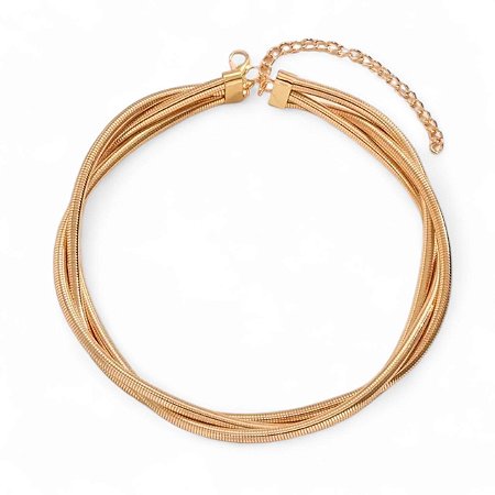 Choker Tripla | Gold