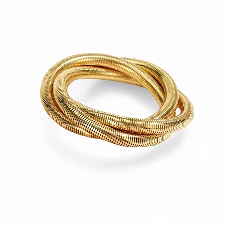 Pulseira Flex Tripla | Gold