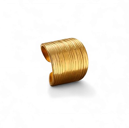 Anel Ranhuras | Gold