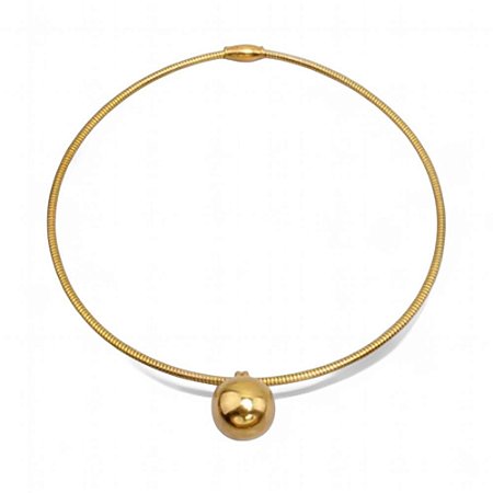 Colar Esfera Luxo | Gold