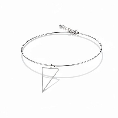 Choker Aro Triângulo Geométrico