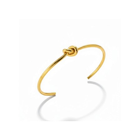 Pulseira Aro Nó Dourado