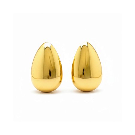 Brinco Gota Maxi Gold