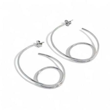 Brinco Argola Espiral