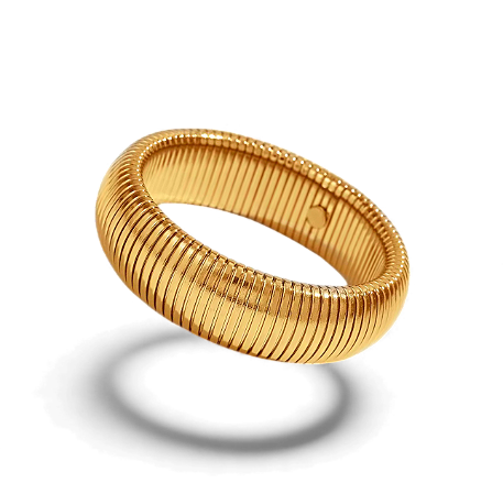Pulseira Snake Flex 20mm | Gold