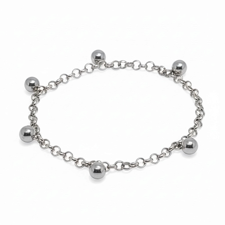 Pulseira Esferas Suspensas