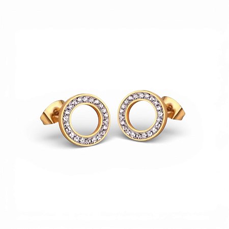 Brinco Eclipse Cravejado