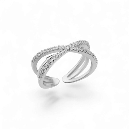 Anel X Radiance – Prateado