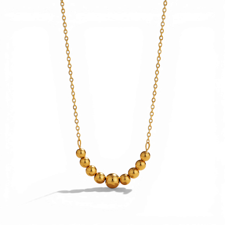 Colar Longo Sphera | Ouro 18k