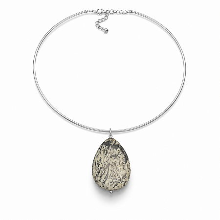 Choker Aro Serpentinita | Coleção Fluir