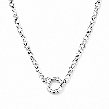 Choker Elo Bóia | Prateado