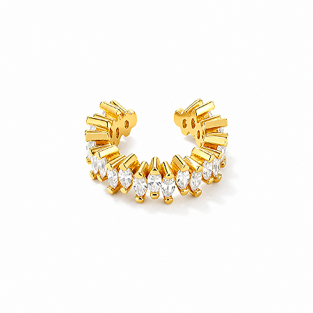 Piercing Cravejado | Dourado