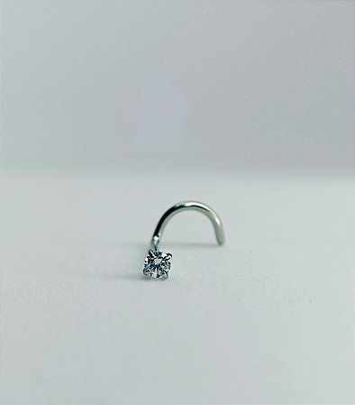 NOSTRIL AÇO ZIRCONIA 1,5mm