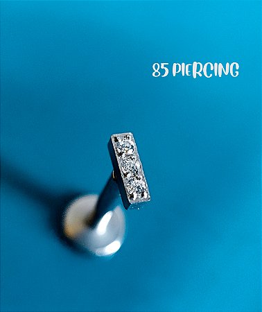 LBT MINI BARRA ZIRCONIAS TITANIO