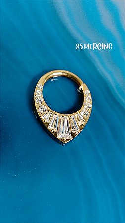 SEGMENTO ZIRCONIA MARQUISES TITANIO GOLD PVD