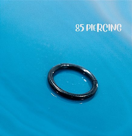 SEGMENTO AÇO 8MM BLACK PVD