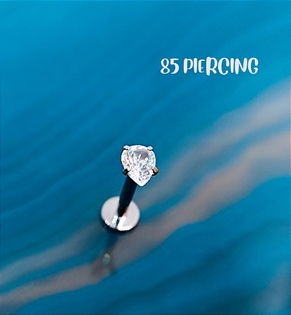 LBT AÇO ZIRCÔNIA GOTA CRISTAL