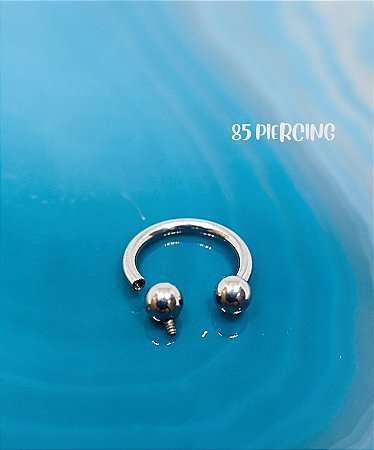 FERRADURA TITÂNIO 8MM