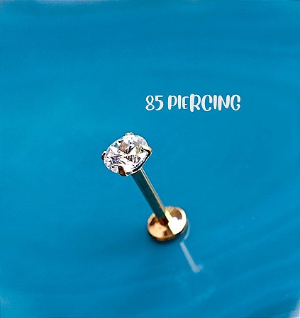 LBT TITÂNIO ZIRCÔNIA PROGENT 4MM GOLD PVD