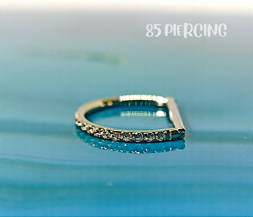 SEGMENTO D TITÂNIO ZIRCÔNIA CRAVEJADA