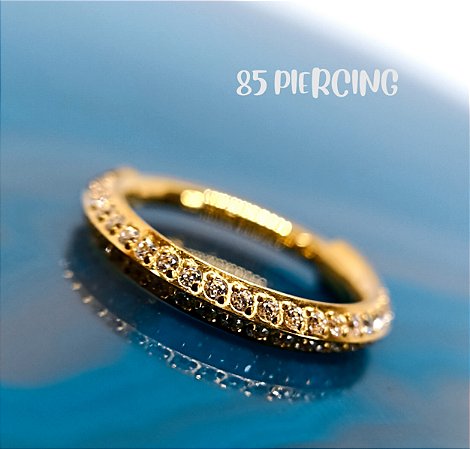 SEGMENTO DUPLO CÔNCAVO TITÂNIO GOLD PVD