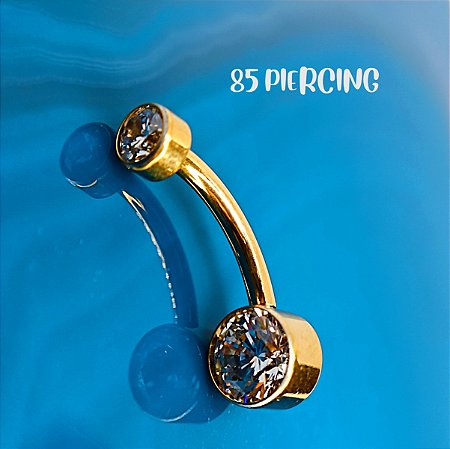 BANANABELL AÇO CRISTAL GOLD PVD