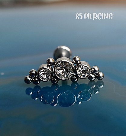 LBT 3 ZIRCÔNIAS TITÂNIO E 10 ORNAMENTAIS