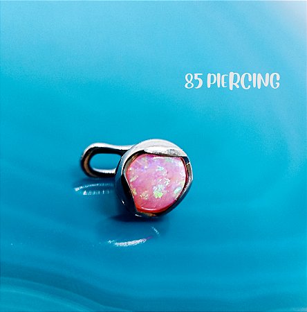 MICRODERMAL TITÂNIO OPALA PINK 4MM