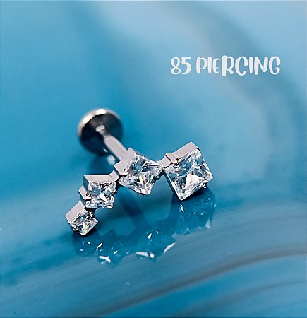 CLUSTER SQUARE ZIRCÔNIAS TITÂNIO