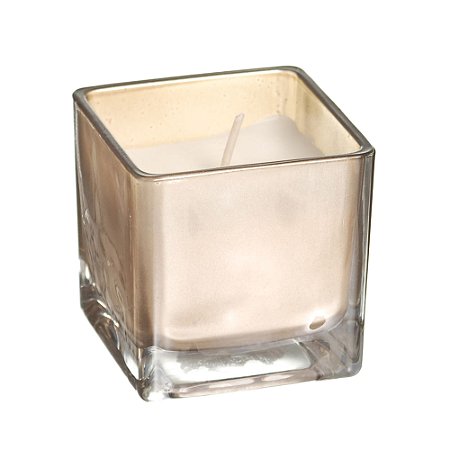 VELA AROMA DE BAUNILHA COPO METALIZADO 5CM