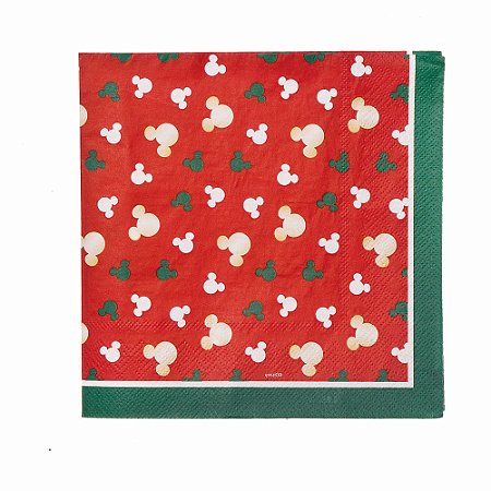 GUARDANAPO DE PAPEL MICKEY MOUSE 33CM C/20 FOLHAS 1595380