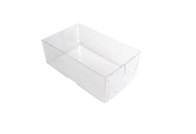 CAIXA TRANSPARENTE RETANGULAR Nº1 10X6X3,5CM C/10 UNIDADES