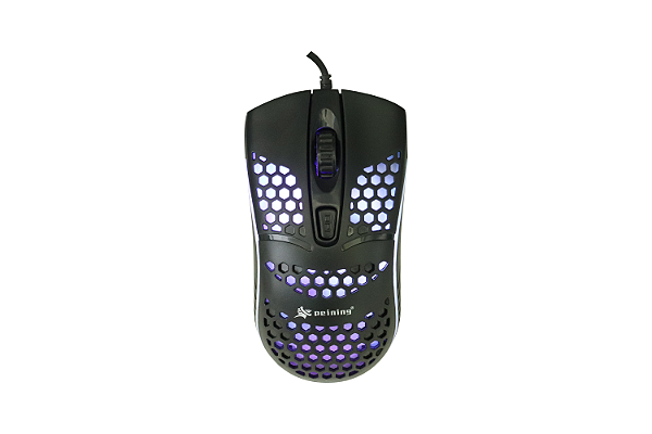 MOUSE GAMER COM FIO PEI-JT06 PEINING PRETO 1600 DPI