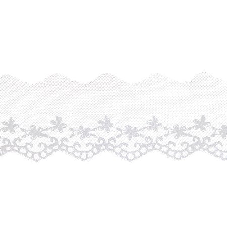 BORDADO EM TULE ARTEPUNTO BT007-045 4,5CM C/13,7 METROS