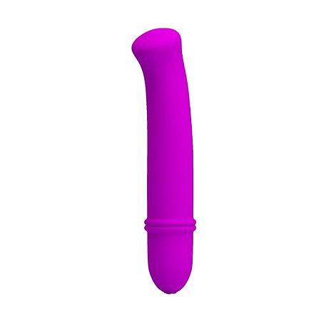 MINI VIBRADOR C/ESTIMULADOR PONTO G 200X20MM MEAME MPL1040