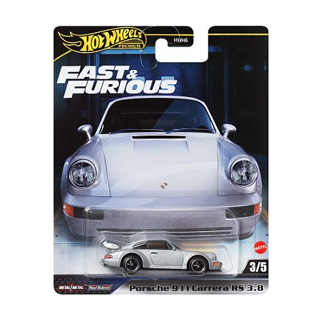 Hot Wheels Premium Porsche 911 Carrera RS 3.8 Velozes e Furiosos