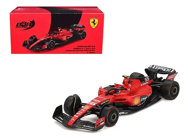 Ferrari SF 23 Formula 1 Gulfair Bahrain Grand Prix 2023 #55 C. Sainz