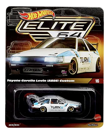 Hot Wheels Elite 64 Toyota Corolla Levin (AE86) Custom