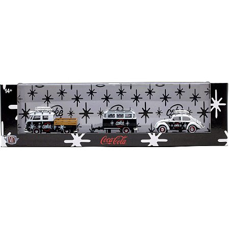 M2 Machines 1960 VW Double Cab Truck U.S.A Model & 1953 VW Beetle Deluxe U.S.A Model / Coca-Cola