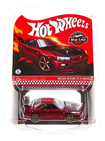 Hot Wheels Red Line Club Nissan Skyline GT-R (BNR34) 2024 sELECTIONs CAR