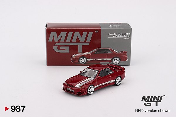 Mini GT Nissan Skyline GT-R (R32) VeilSide Combat C-I Gem Red # 987
