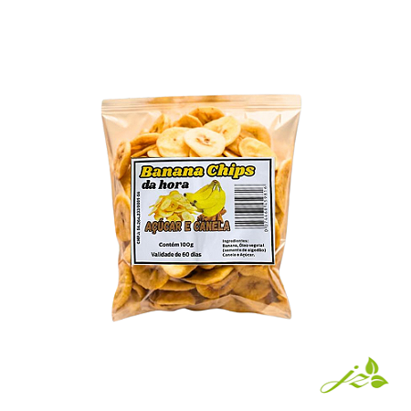Banana Chips (Açúcar e Canela)