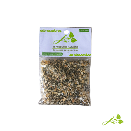 Salsa, cebola e alho