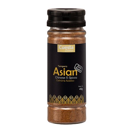 TEMPERO ASIAN - CHINESE 5 SPICES - CULINÁRIA ASIÁTICA