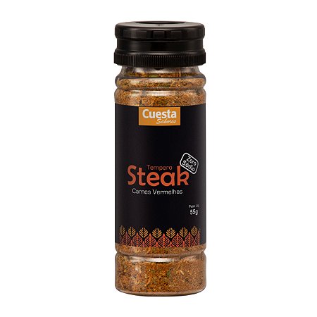 TEMPERO STEAK PARA CARNES VERMELHAS