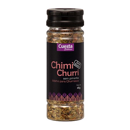 MOLHO CHIMICHURRI TRADICIONAL - SEM PIMENTA