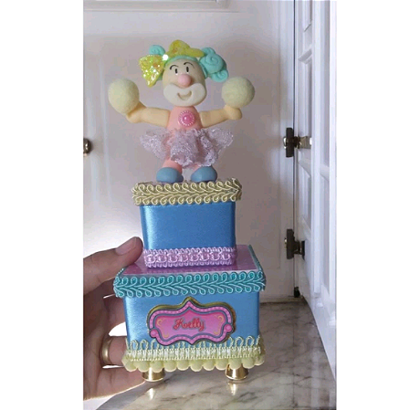 Kit personalizado de luxo circo rosa - 30 itens